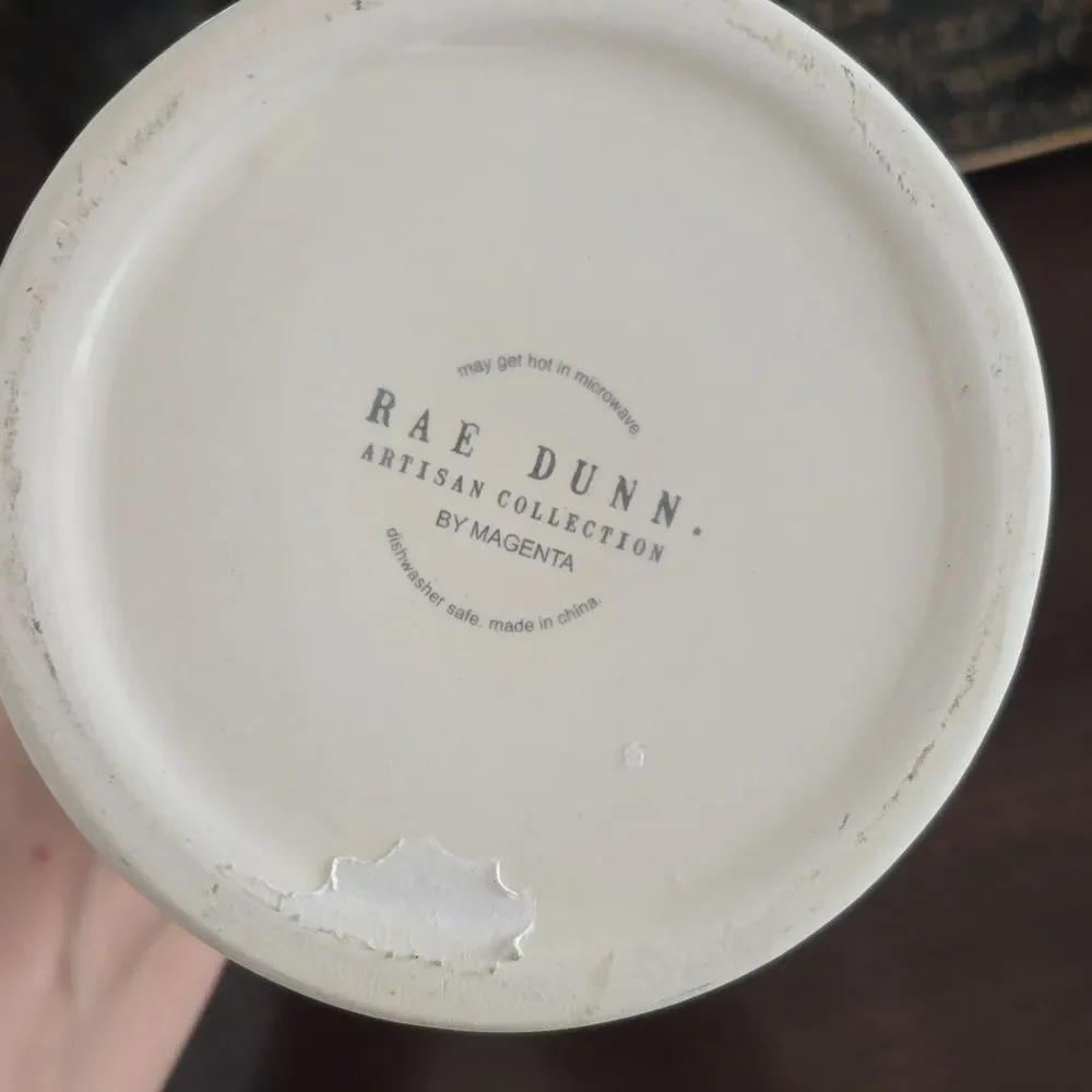 Rae Dunn | Ceramic Canister Jar - Cream 